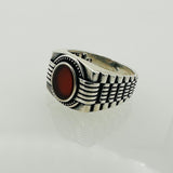 Black Onyx Stone Men's Ring