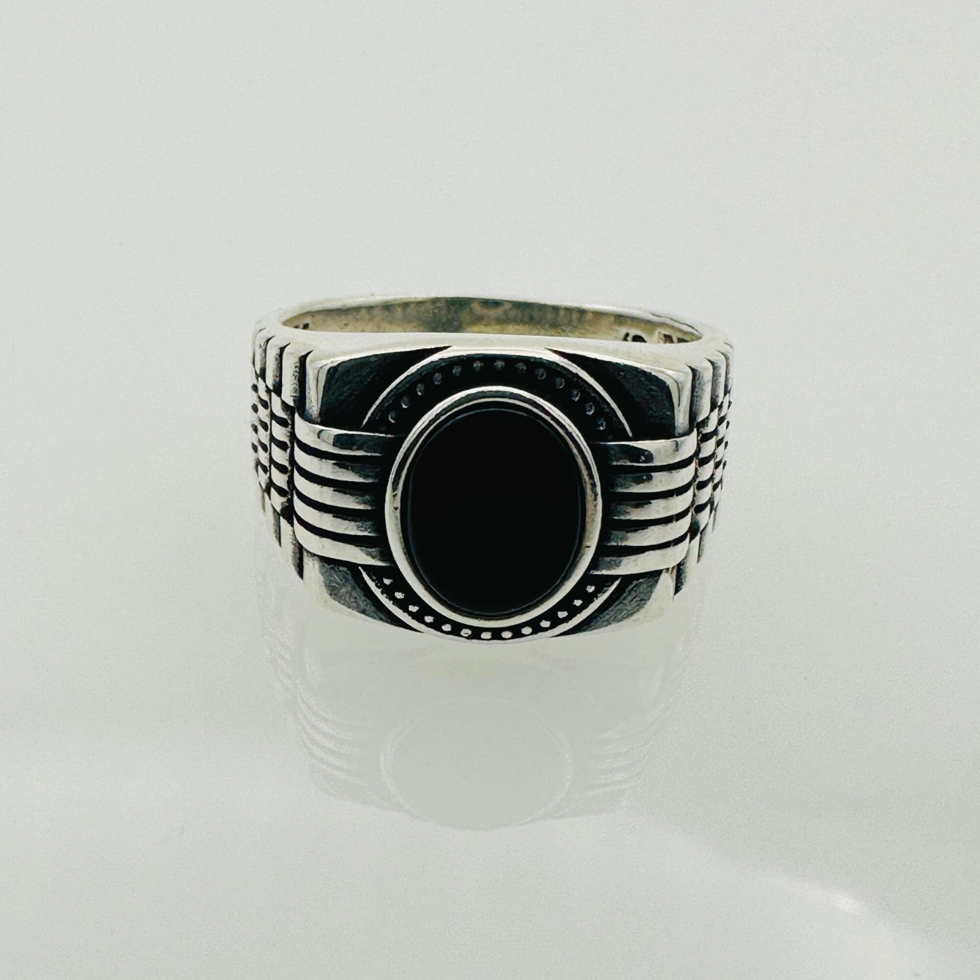 Men's Blue Sapphire Stone Ring
