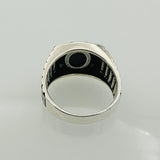 Men's Blue Sapphire Stone Ring