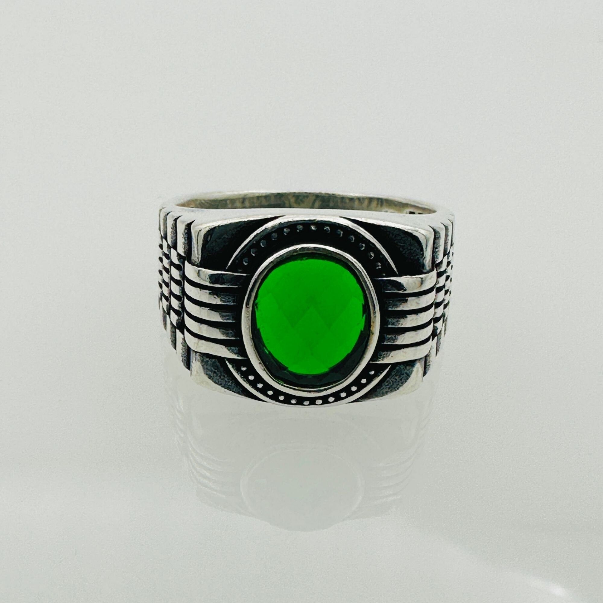 Men's Turquoise Sterling Silver Ring