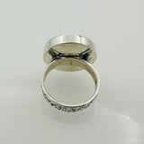 Unique Seal of Solomon Men's Silver Ring