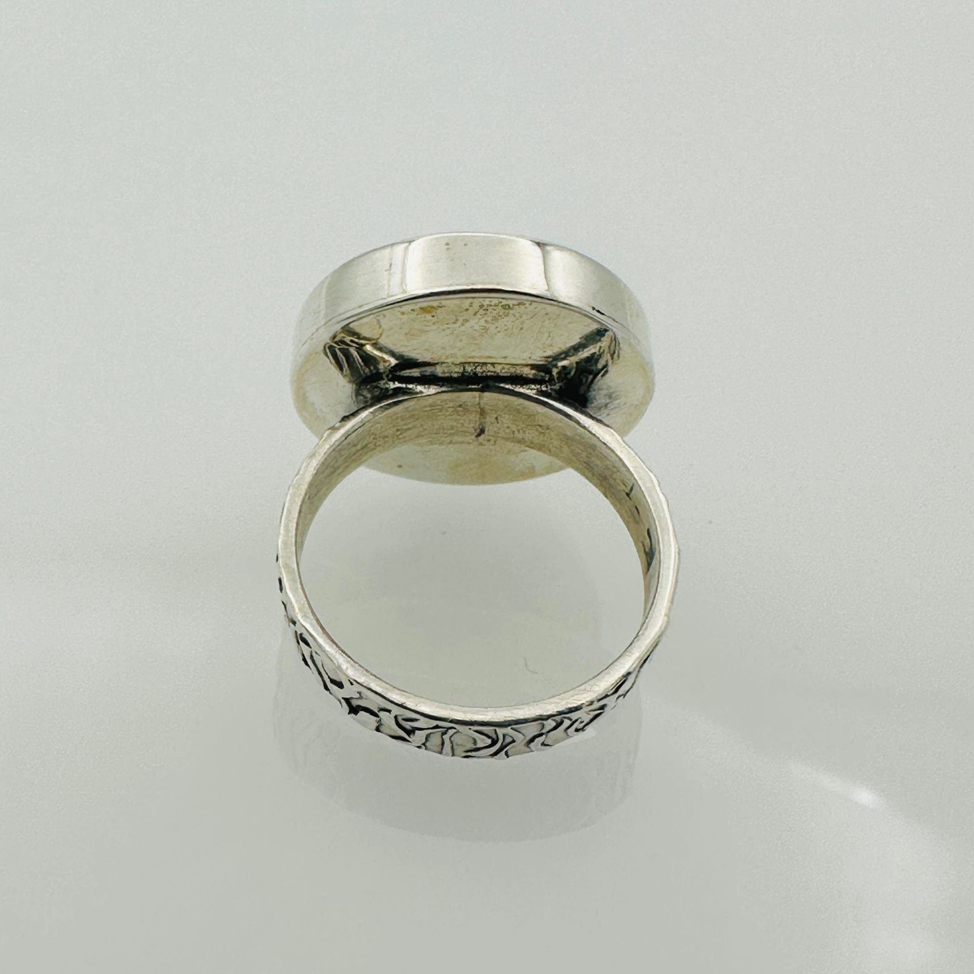 Unique Seal of Solomon Men's Silver Ring