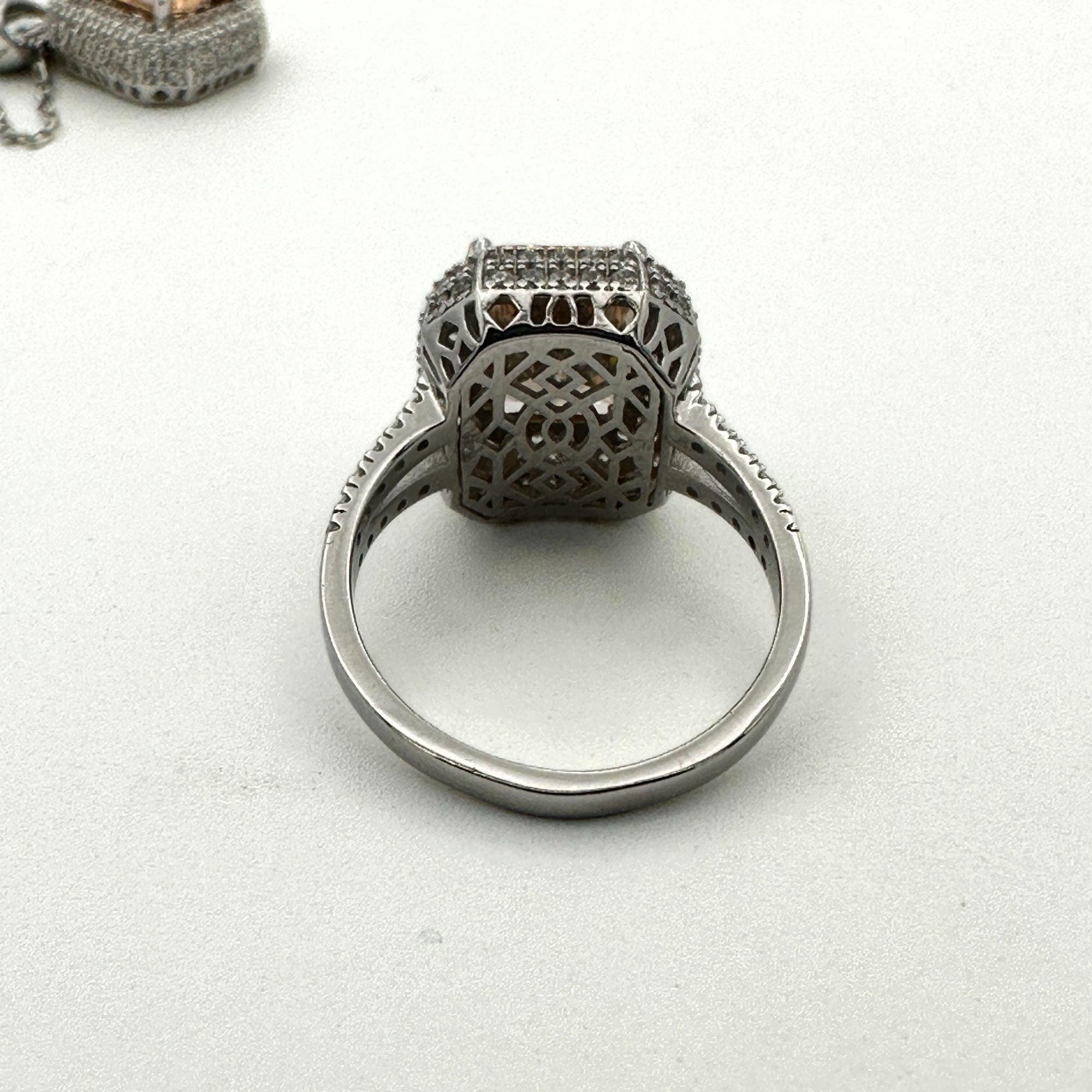 Exquisite Handmade Turkish Citrine & 925 Sterling Silver Jewelry Set for Women | Perfect Gift