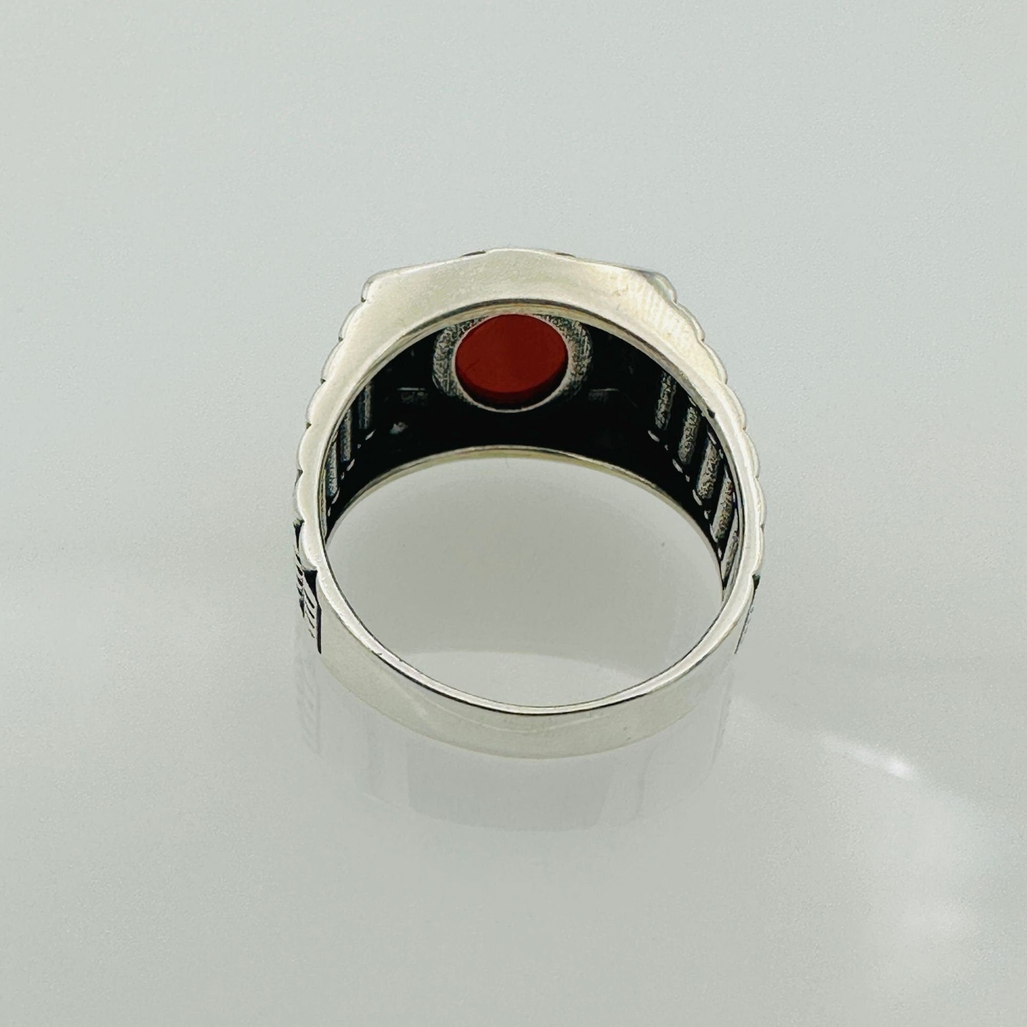 Black Onyx Stone Men's Ring