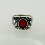 Black Onyx Stone Men's Ring