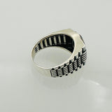Black Onyx Stone Men's Ring