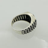 Men's Blue Sapphire Stone Ring