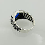 Men's Red Garnet Ring