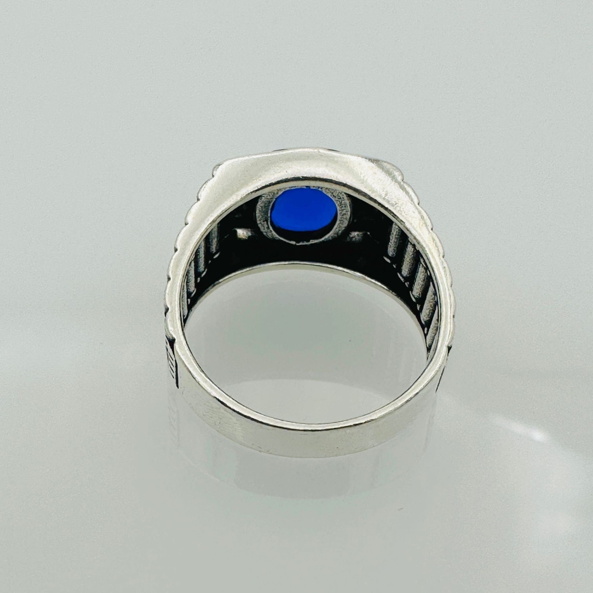 Men's Red Garnet Ring