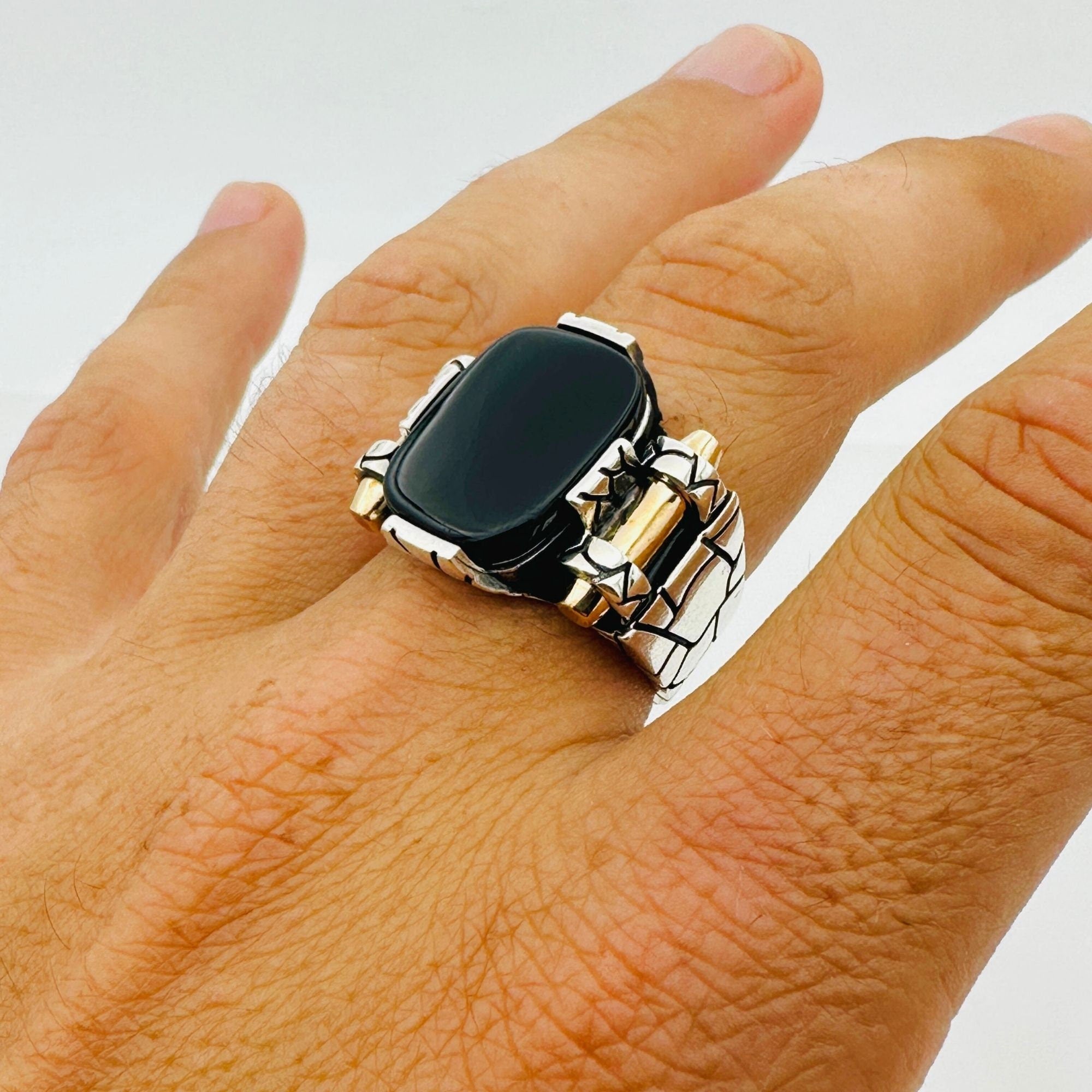 Onyx Men's Ring