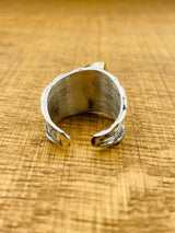 Women's Ruby Silver Ring