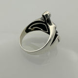 Men's Handcrafted 925 Sterling Silver Anchor Ring - Nautical Maritime Jewelry Gift
