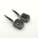 Handcrafted Turkish 925 Sterling Silver Black Onyx Jewelry Set for Women