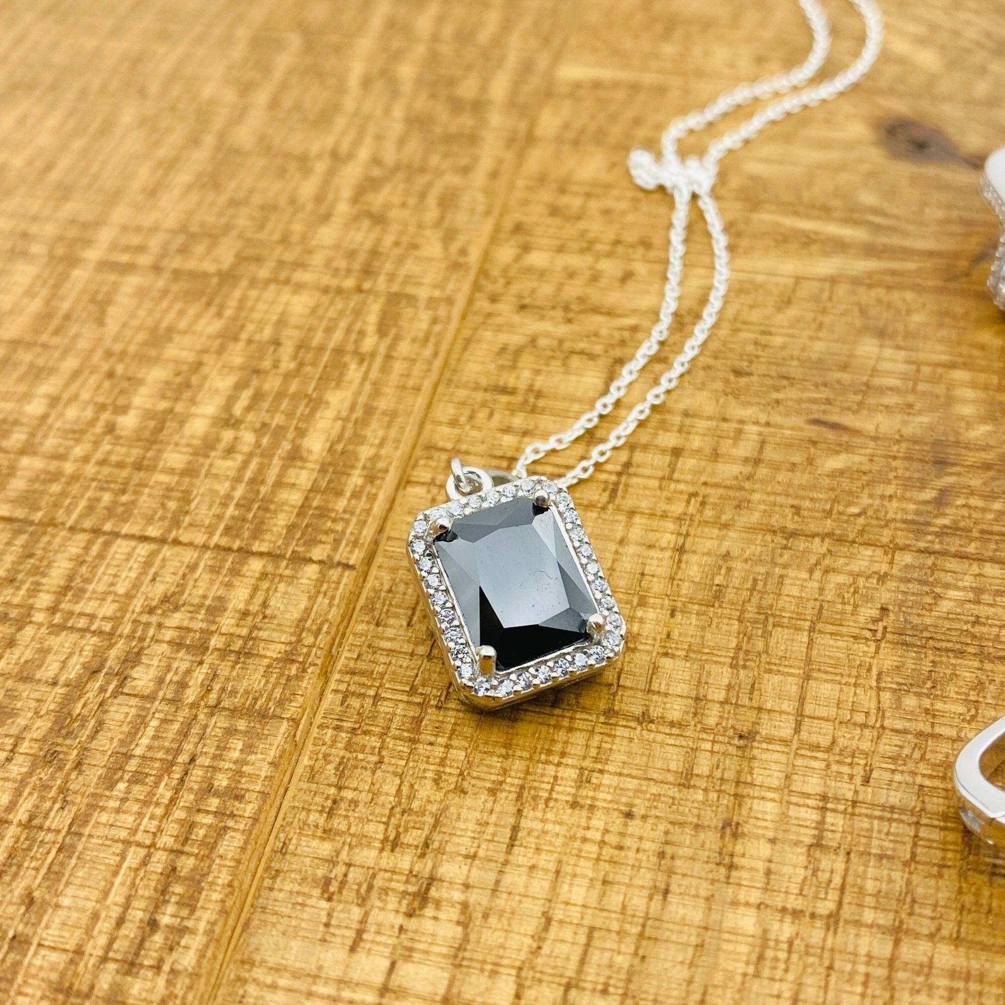 Striking Handmade 925 Sterling Silver Black Onyx Jewelry Set – Ring, Necklace & Earrings for Women | Gift Ready