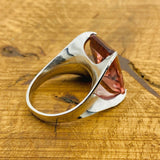 Elegant Handcrafted 925 Sterling Silver Pink Morganite Ring - Stackable & Birthstone Gift for Her