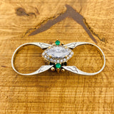 Handmade 925 Sterling Silver Reversible Zultanite & Zircon Ring - Dual Gemstone, Women's Gift