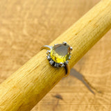 Natural Zultanite 925 Sterling Silver Ring for Women - Minimalist Turkish Handmade Gemstone Jewelry Gift