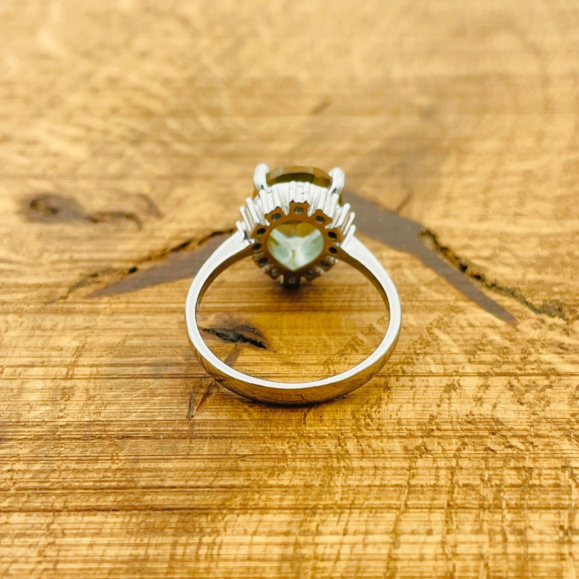 Natural Zultanite 925 Sterling Silver Ring for Women - Minimalist Turkish Handmade Gemstone Jewelry Gift