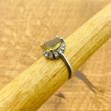 Natural Zultanite 925 Sterling Silver Ring for Women - Minimalist Turkish Handmade Gemstone Jewelry Gift