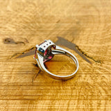 Handcrafted Turkish 925 Sterling Silver Ruby Ring for Women - Elegant & Unique Gift