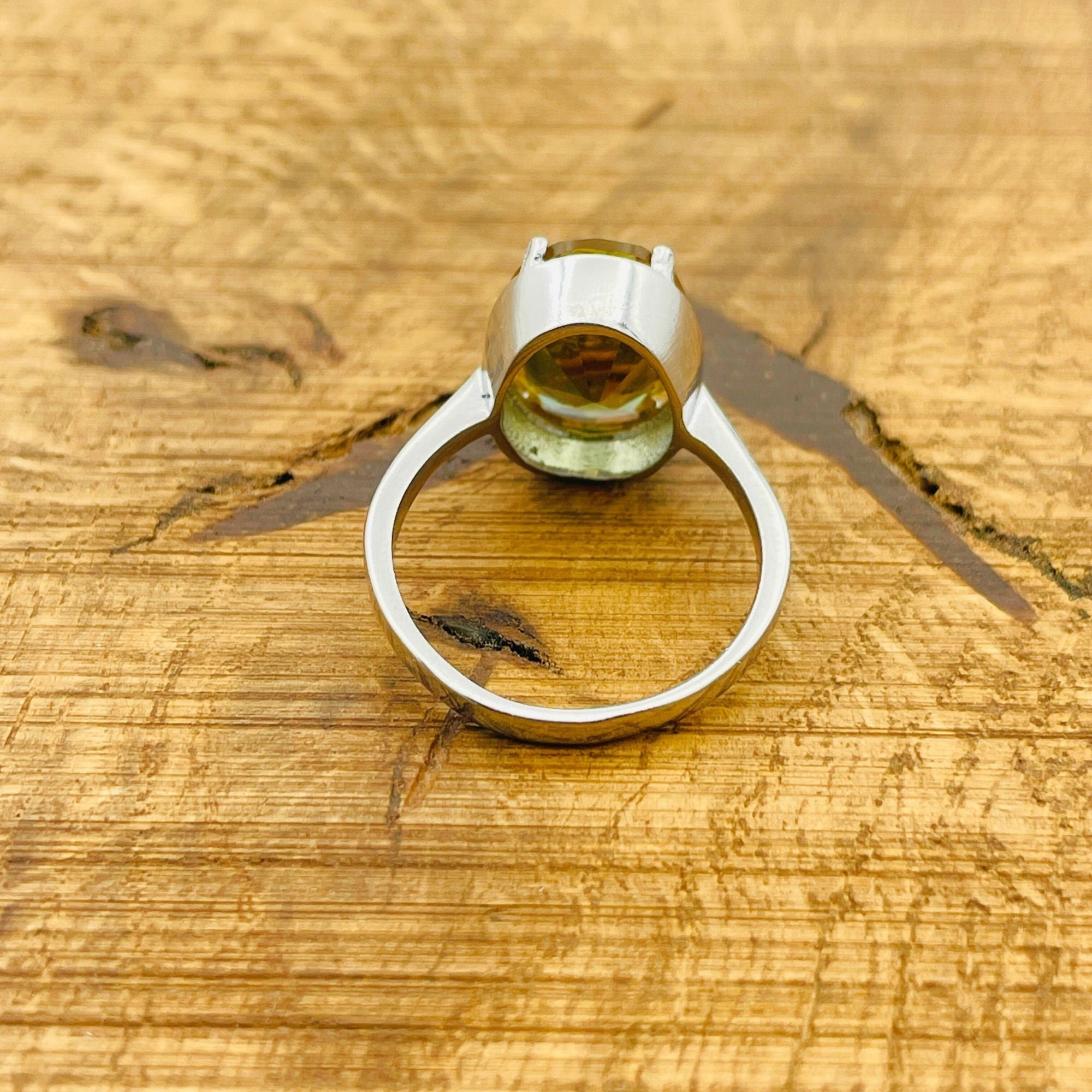 Natural Zultanite Sterling Silver Ring for Women | Handmade Turkish Gemstone Jewelry