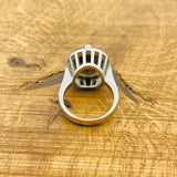 Exquisite Handmade Turkish Zultanite Sterling Silver Ring | Women's Genuine Gemstone Jewelry