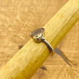 خاتم زنزانيت تركي أصلي مصنوع يدويًا من الفضة الإسترلينية قابل للتعديل للنساء