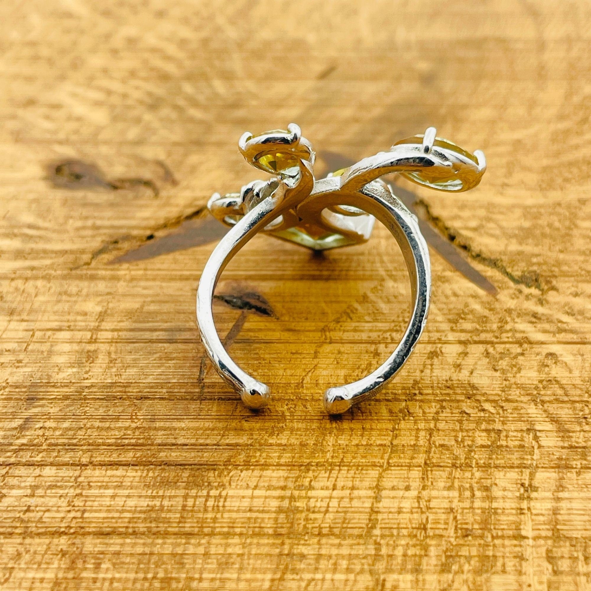 Turkish Handmade Multi-Stone Zultanite Ring | 925 Sterling Silver Artisan Jewelry Gift for Her