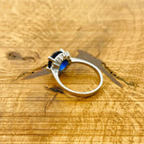 Turkish Handmade Vintage Green Sapphire 925 Sterling Silver Ring for Women | Thoughtful Gift for Her