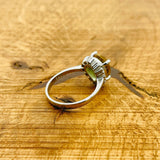 Natural Zultanite 925 Sterling Silver Ring for Women - Minimalist Turkish Handmade Gemstone Jewelry Gift