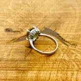 Natural Zultanite 925 Sterling Silver Ring for Women - Minimalist Turkish Handmade Gemstone Jewelry Gift