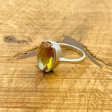 Natural Zultanite Sterling Silver Ring for Women | Handmade Turkish Gemstone Jewelry