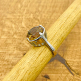 Exquisite Handmade Turkish Zultanite Sterling Silver Ring | Women's Genuine Gemstone Jewelry