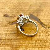 Natural Zultanite Three Stone Ring | Handmade Turkish 925 Sterling Silver | Elegant Gift for Her