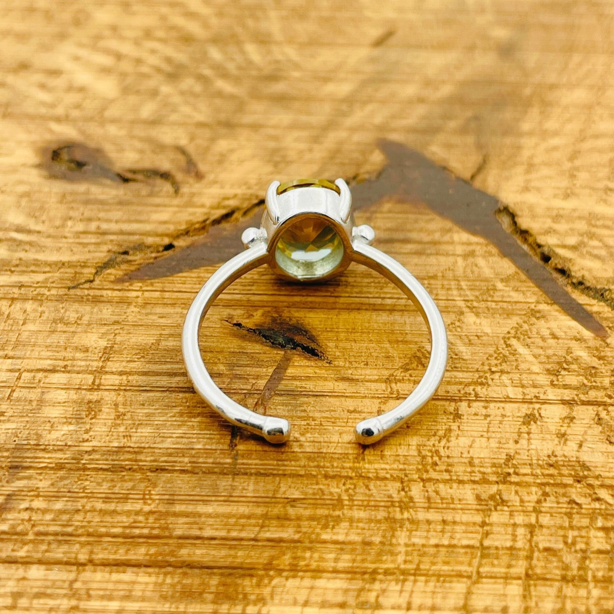 خاتم تركي يدوي الصنع من الفضة الإسترلينية بحجر الزولتانيت للنساء - مجوهرات أنيقة بحجر كريم طبيعي مستدير