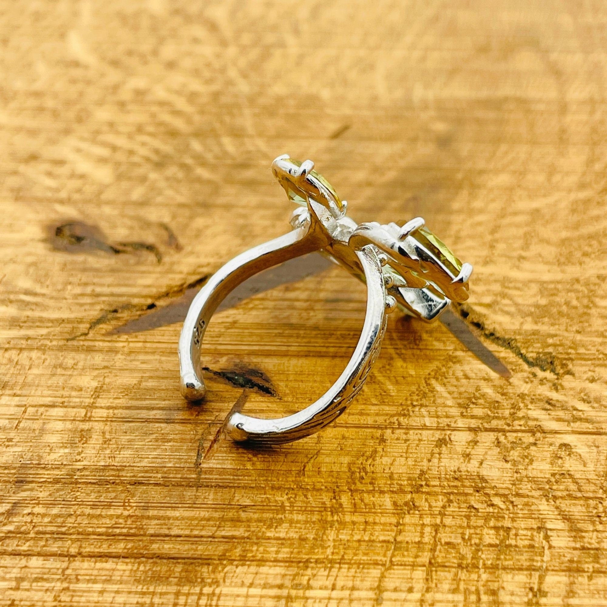 Turkish Handmade Multi-Stone Zultanite Ring | 925 Sterling Silver Artisan Jewelry Gift for Her