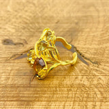 Unique Handmade Adjustable Zultanite Ring - 925 Sterling Silver Turkish Jewelry Gift