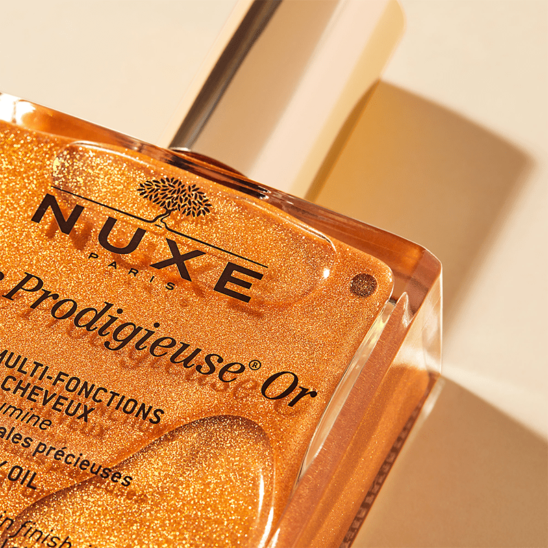 Illuminating Golden Shimmer Dry Oil - Face, Body & Hair Nourishment - TryAladdin