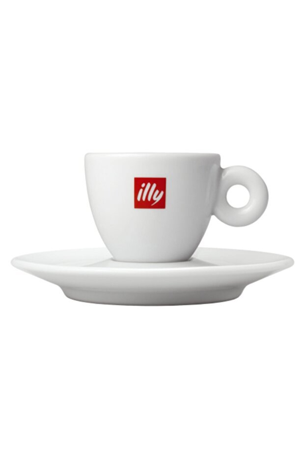 Illy Professional Logo Classic Espresso Cup and Saucer Set - 350g - TryAladdin