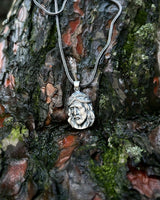 Collier Portrait de Jésus en Argent Sterling - Design Inspiré par la Foi