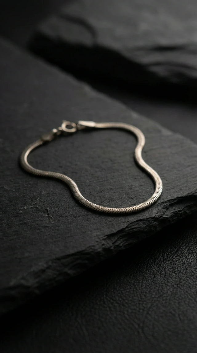 Professional Flat Snake Chain Bracelet