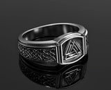 Premium Norse Heritage Seal Ring