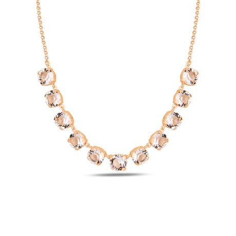 Elegant Half-Circle Necklace - Modern Arc Design