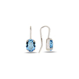 Elegant Hook Earrings - Smoothly Rounded Design