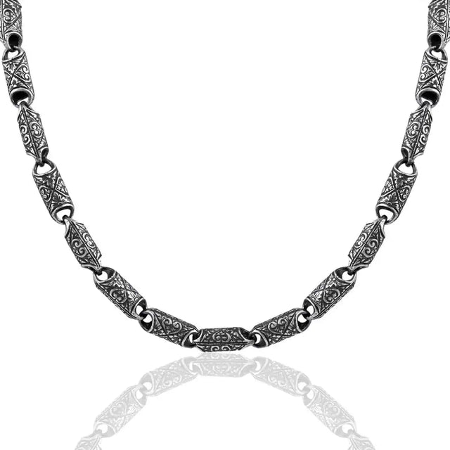 Sterling Silver Sigrid Chain Necklace - Elegant Everyday Layering