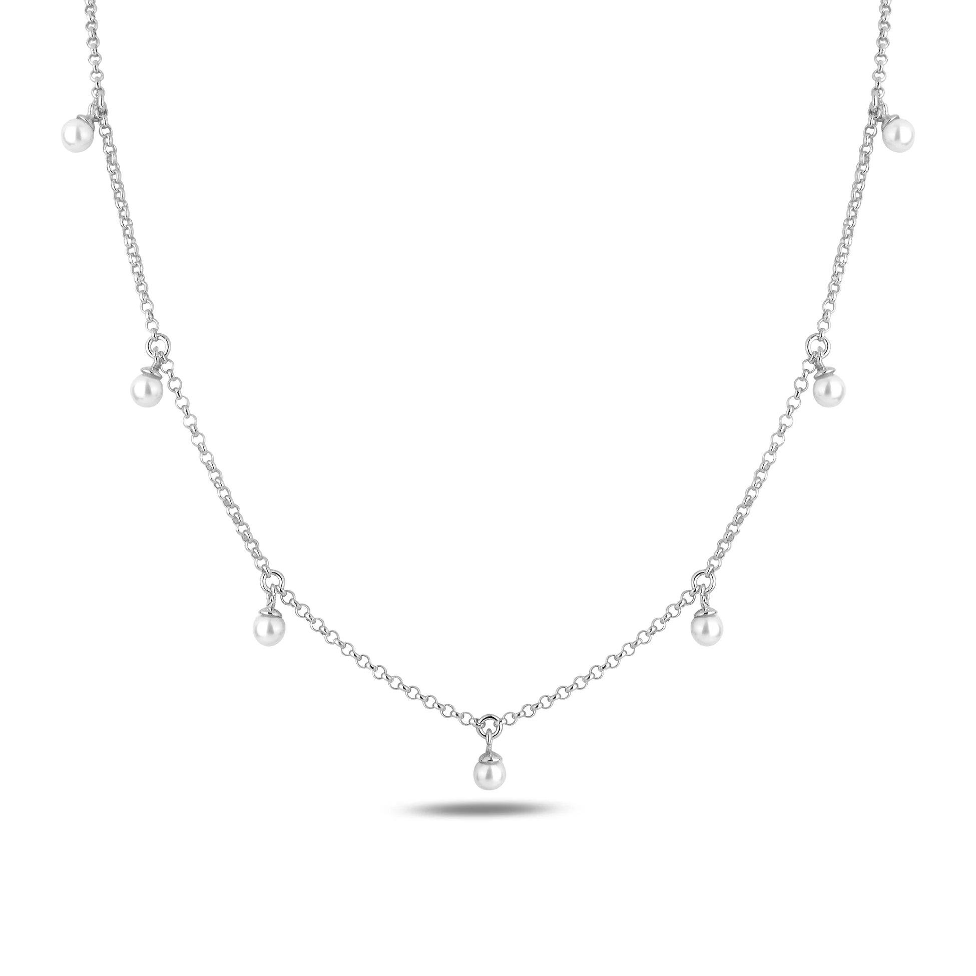 Timeless Pendant Necklace - Classic Elegance with Sparkling Accent