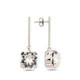 Sparkling Drop Earrings - Minimalist Design for Everyday Elegance