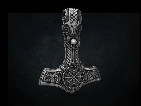 Premium Norse Mythology Mjolnir Pendant Necklace