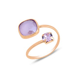 Iris Bloom Ring - Effortlessly Chic & Feminine Design