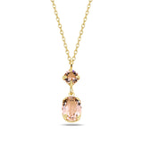 Delicate Sterling Silver Mini Pendant Necklace - Rounded Elegance